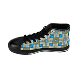 "Celtic Squares" Men's High-top Sneakers