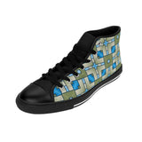 "Celtic Squares" Men's High-top Sneakers