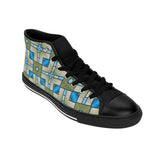 "Celtic Squares" Men's High-top Sneakers