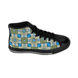 "Celtic Squares" Men's High-top Sneakers