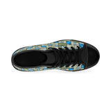 "Celtic Squares" Men's High-top Sneakers