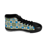"Celtic Squares" Men's High-top Sneakers