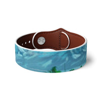 “Such Mountain” Faux Leather Wristband