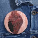 “Tyrant’s Heart” Pin Buttons