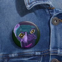 “Wizard Horace” Pin Buttons