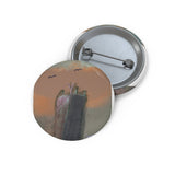 “End of the World Tower” Pin Buttons