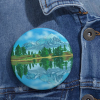 “Such Mountain” Pin Buttons