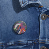 “Jester Abstract” Pin Buttons