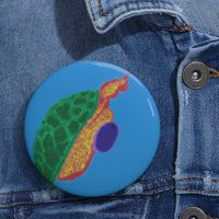 “This Turtle High” Pin Buttons