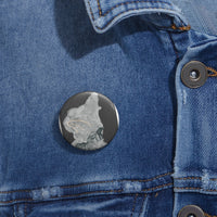 “Bust of Pippin” Pin Buttons