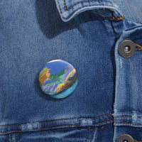 “Dolphin Alley” Pin Buttons