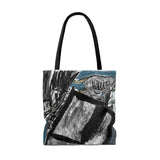 “Falling Off The Incline” Tote Bag