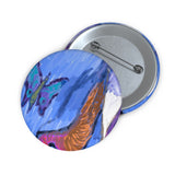 “Enchantment Butterfly” Pin Buttons