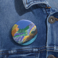 “Dolphin Alley” Pin Buttons
