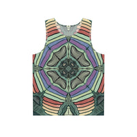 “Polychromatic Cap” tank top shirt