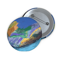 “Dolphin Alley” Pin Buttons