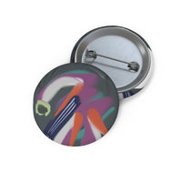“Jester Abstract” Pin Buttons