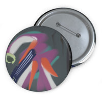 “Jester Abstract” Pin Buttons