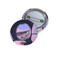 “Airplane Dawn” Pin Buttons
