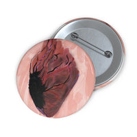 “Tyrant’s Heart” Pin Buttons